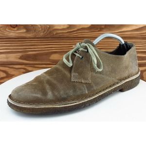 Clarks Originals Shoes Sz‎ 9.5 M Brown Derby Oxfords Leather Men